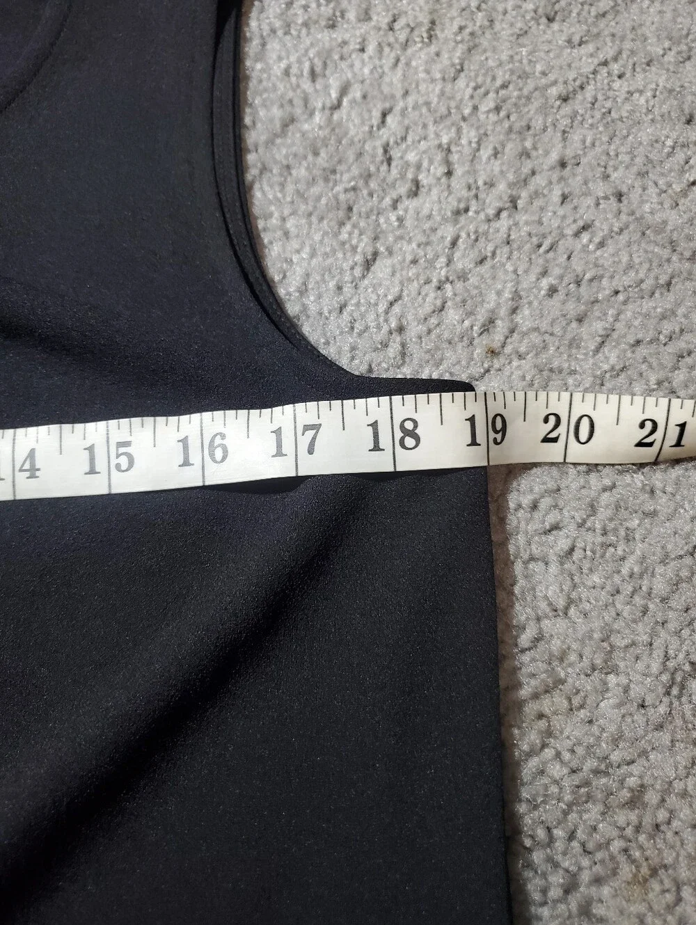 Talbots Black Sleeveless Twist-Neck Tank
